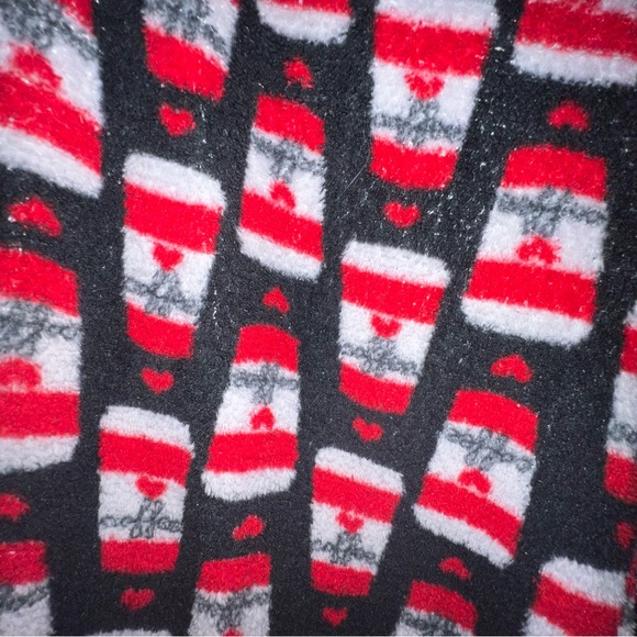 Fuzzy Coffee Pajama Bottoms - Picture 2 of 3